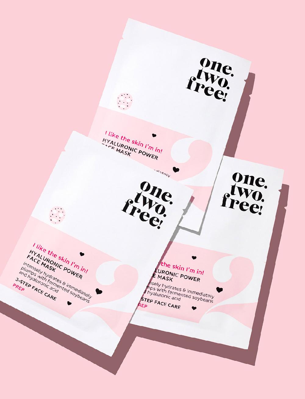 one.two.free Hyaluronic Power Face Mask