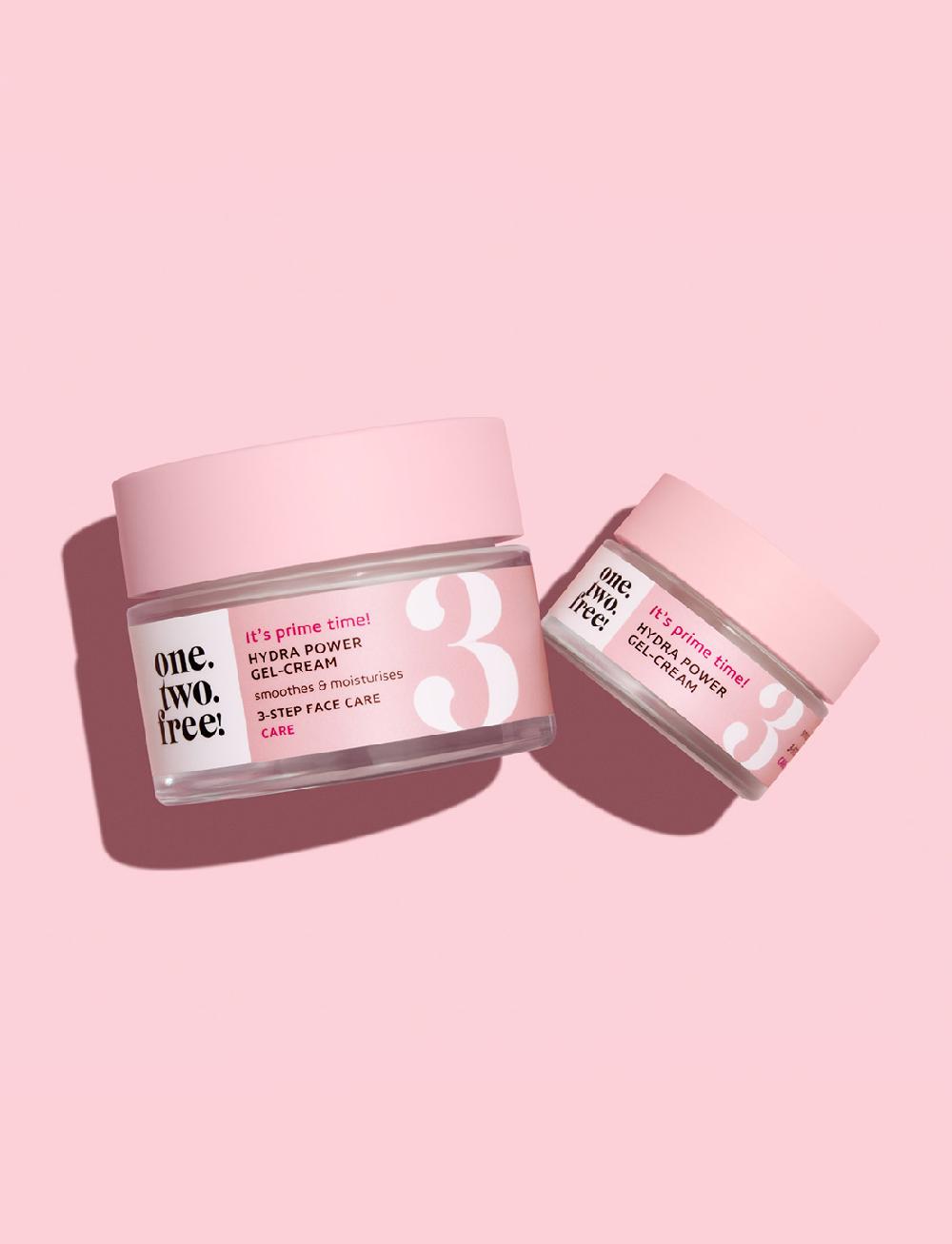 one.two.free Hydra PowerGel-cream Travelsize