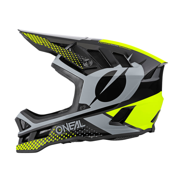 O'neal Blade Polyacrylite Helmet Ace Black/Neon Yellow