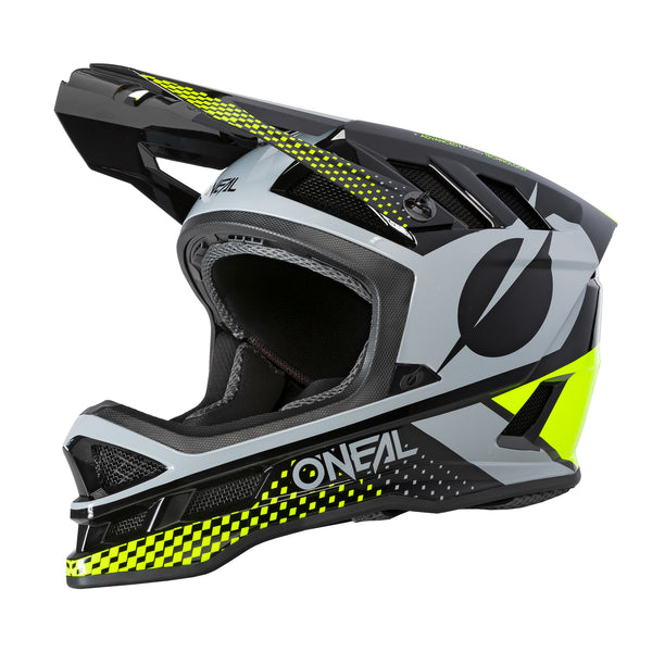 o'neal Blade Polyacrylite Helmet Ace Black/Neon Yellow