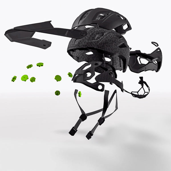 O'neal Pike IPX® Helmet Black/Gray