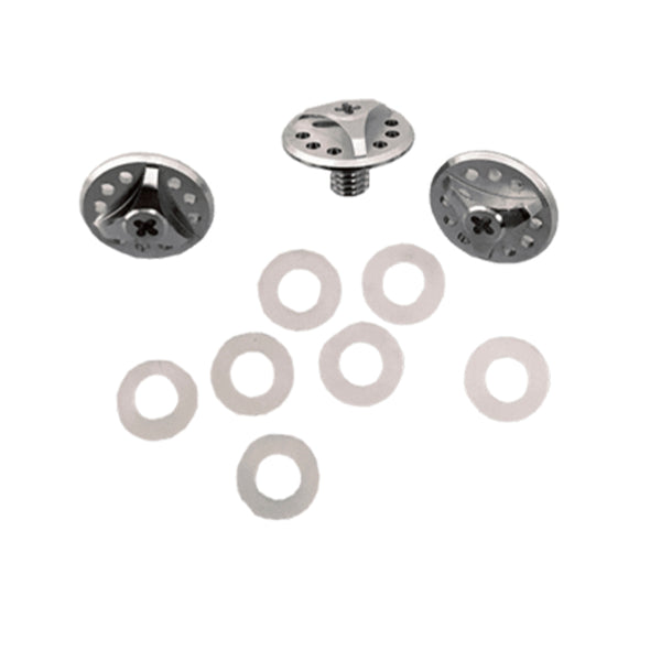 o'neal Replacement Blade Visor Screw set Silver