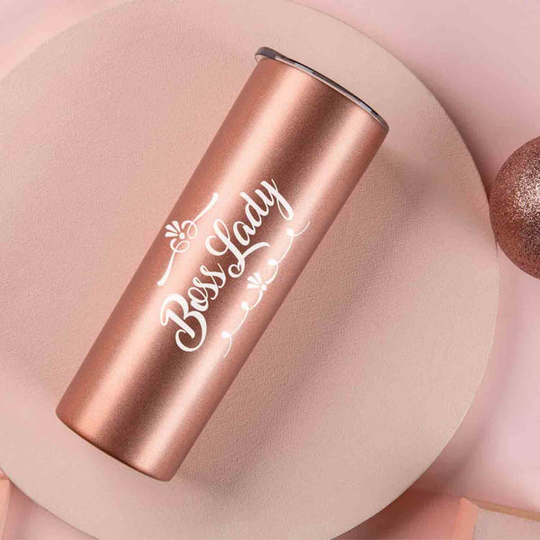 Onebttl Boss Lady Skinny Tumbler