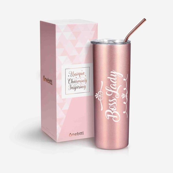 Onebttl Boss Lady Skinny Tumbler