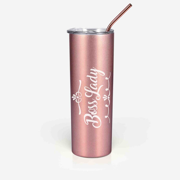 onebttl Boss Lady Skinny Tumbler