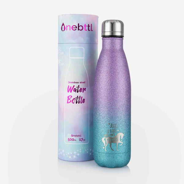 Onebttl Horse Water Bottle - Horse Gifts For Girls