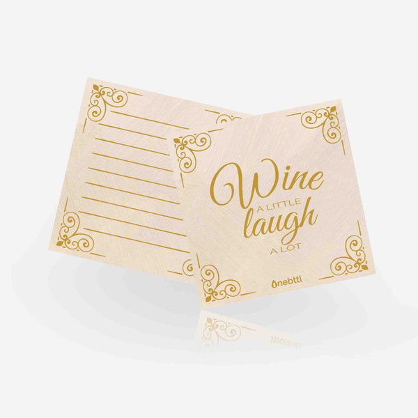 onebttl Monogrammed Initial Wine Glasses