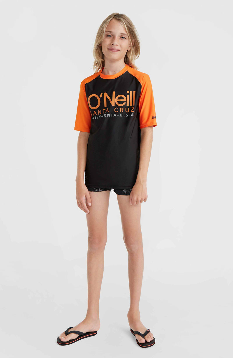 Oneill Kids Essentials Cali Short Sleeve Skin | Black