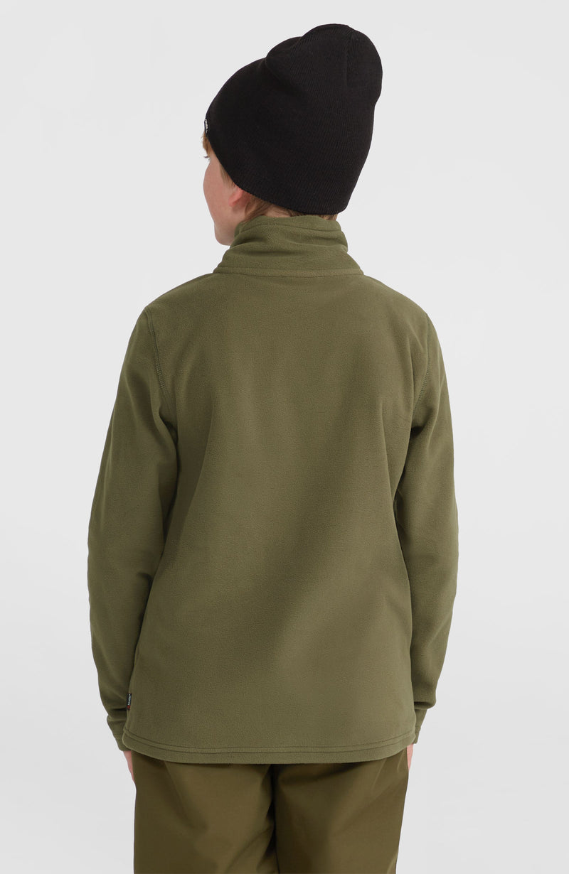 Oneill Kids Jack's Polartec® 100 Half-Zip Fleece | Green