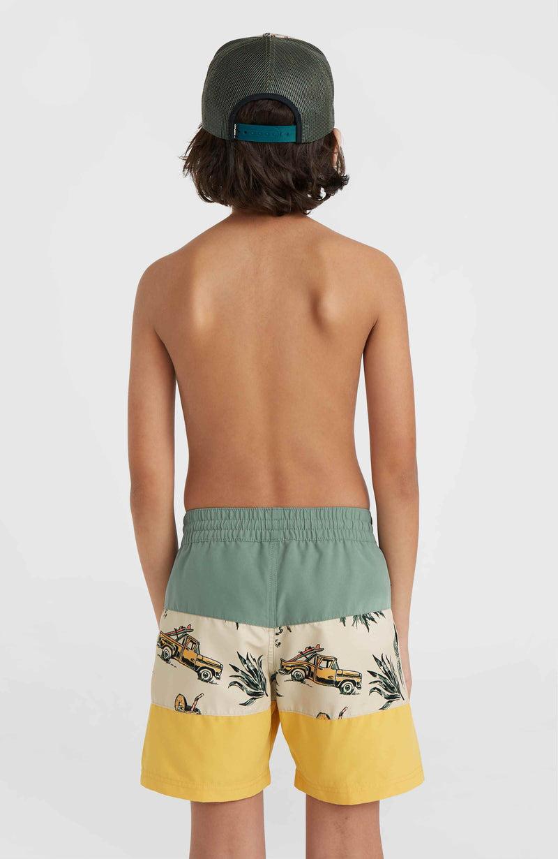 Oneill Kids Mix And Match Cali Block 13'' Swim Shorts | Beige