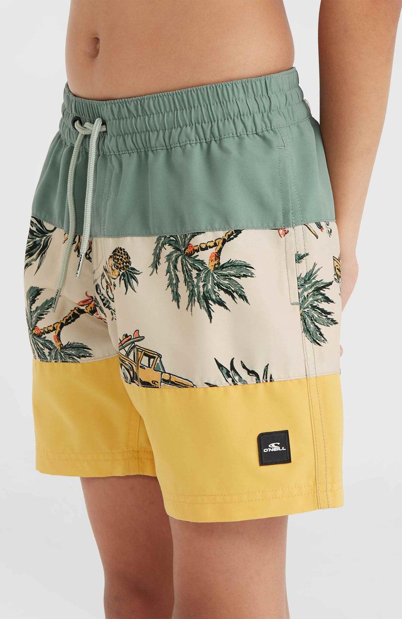 Oneill Kids Mix And Match Cali Block 13'' Swim Shorts | Beige