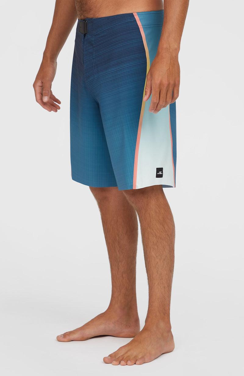 Oneill Men Hyperfreak Hydro Tech 20'' Boardshorts | Blue Mix