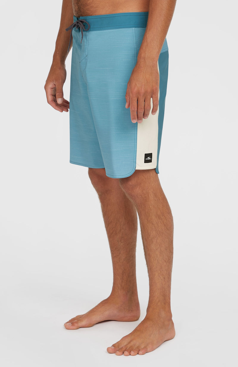 Oneill Men Hyperfreak Tech Panel 19'' Boardshorts | Blue Mix