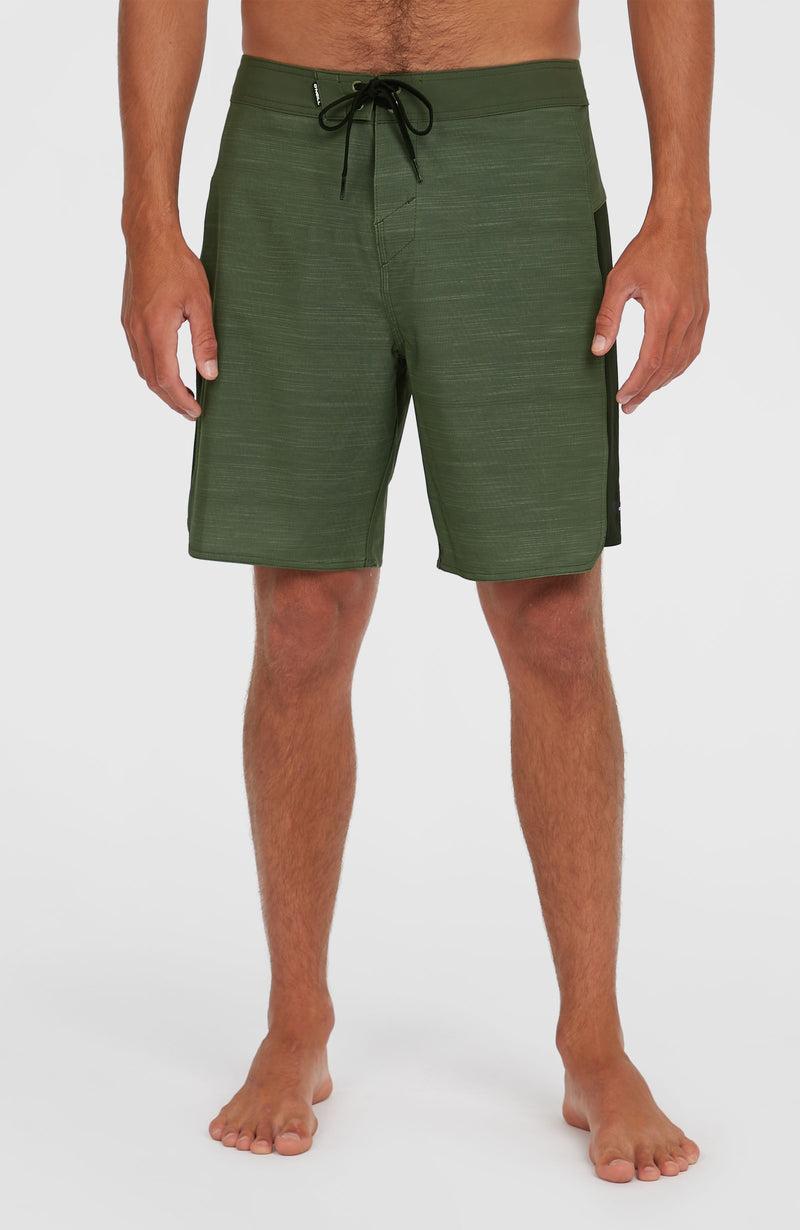 oneill Men Hyperfreak Tech Panel 19'' Boardshorts | Green Mix