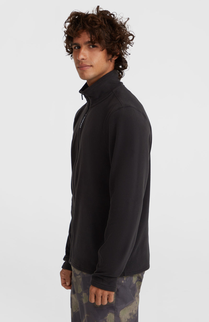 Oneill Men Jack's Polartec® 100 Full-Zip Fleece | Black