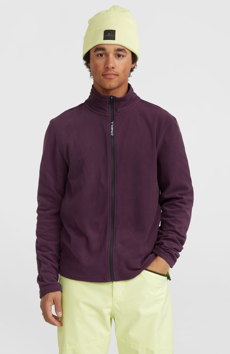 oneill Men Jack's Polartec® 100 Full-Zip Fleece | Purple