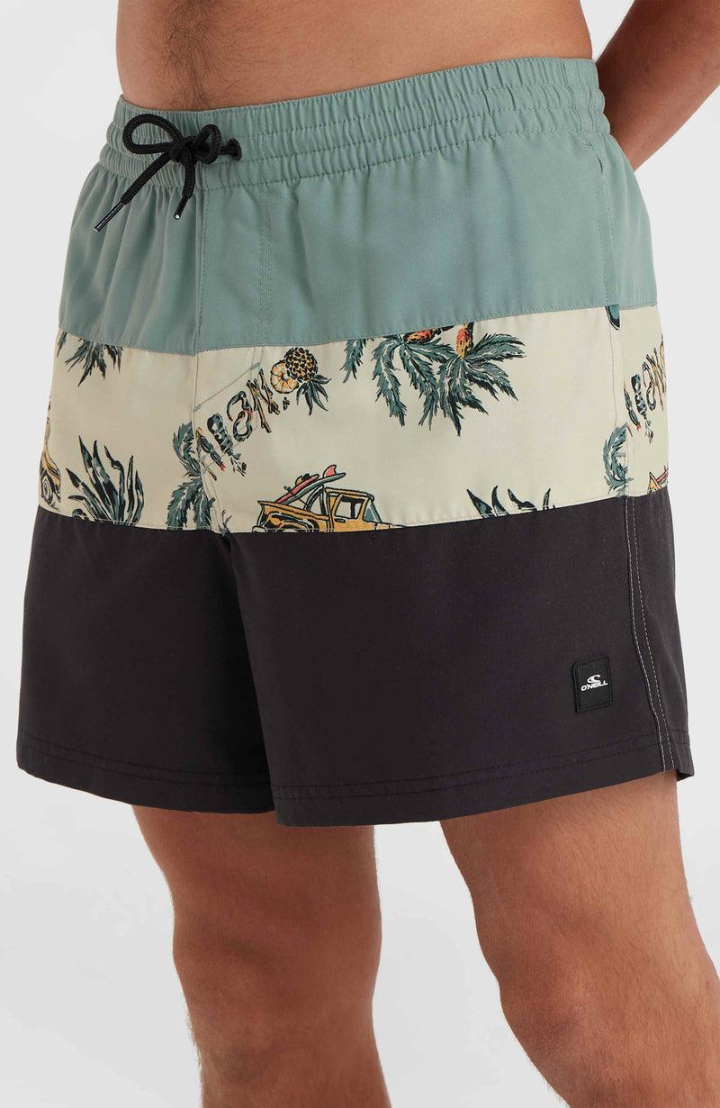 Oneill Men Mix And Match Cali Block 15'' Swim Shorts | Beige