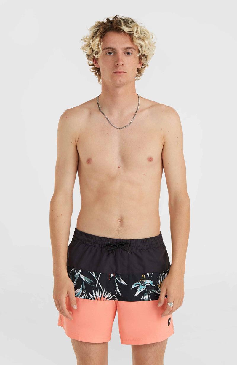 oneill Men Mix and Match Cali Block 15'' Swim Shorts | Black