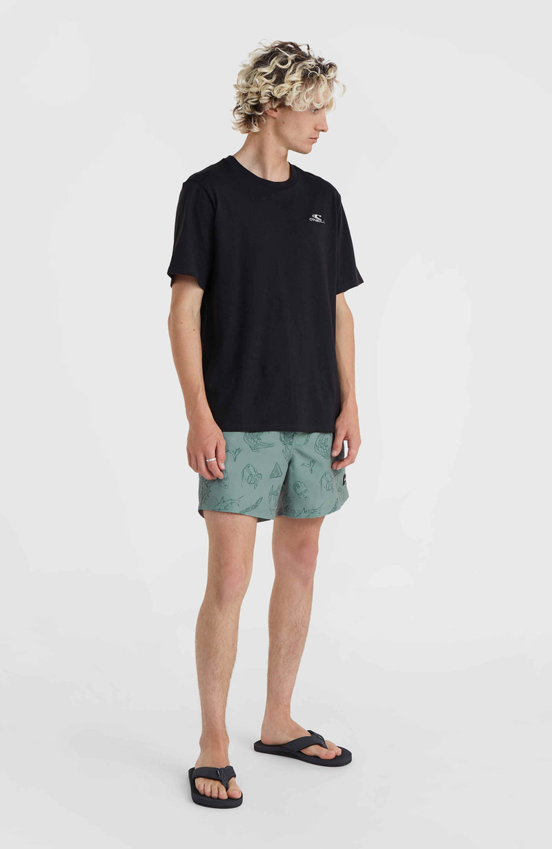 Oneill Men Mix And Match Cali Print 15'' Swim Shorts | Green