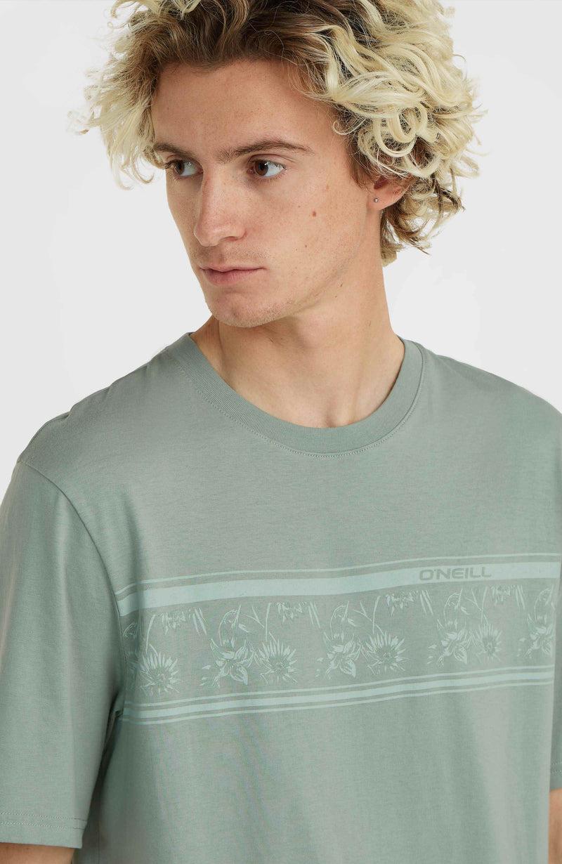 Oneill Men Mix And Match Floral Graphic T-Shirt | Green