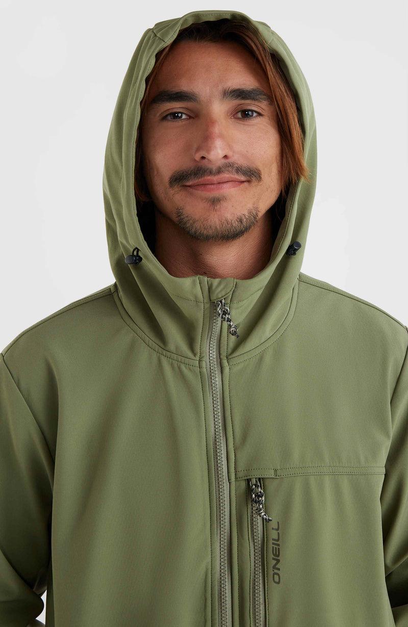 Oneill Men O'Neill TRVLR Series Softshell Jacket | Green