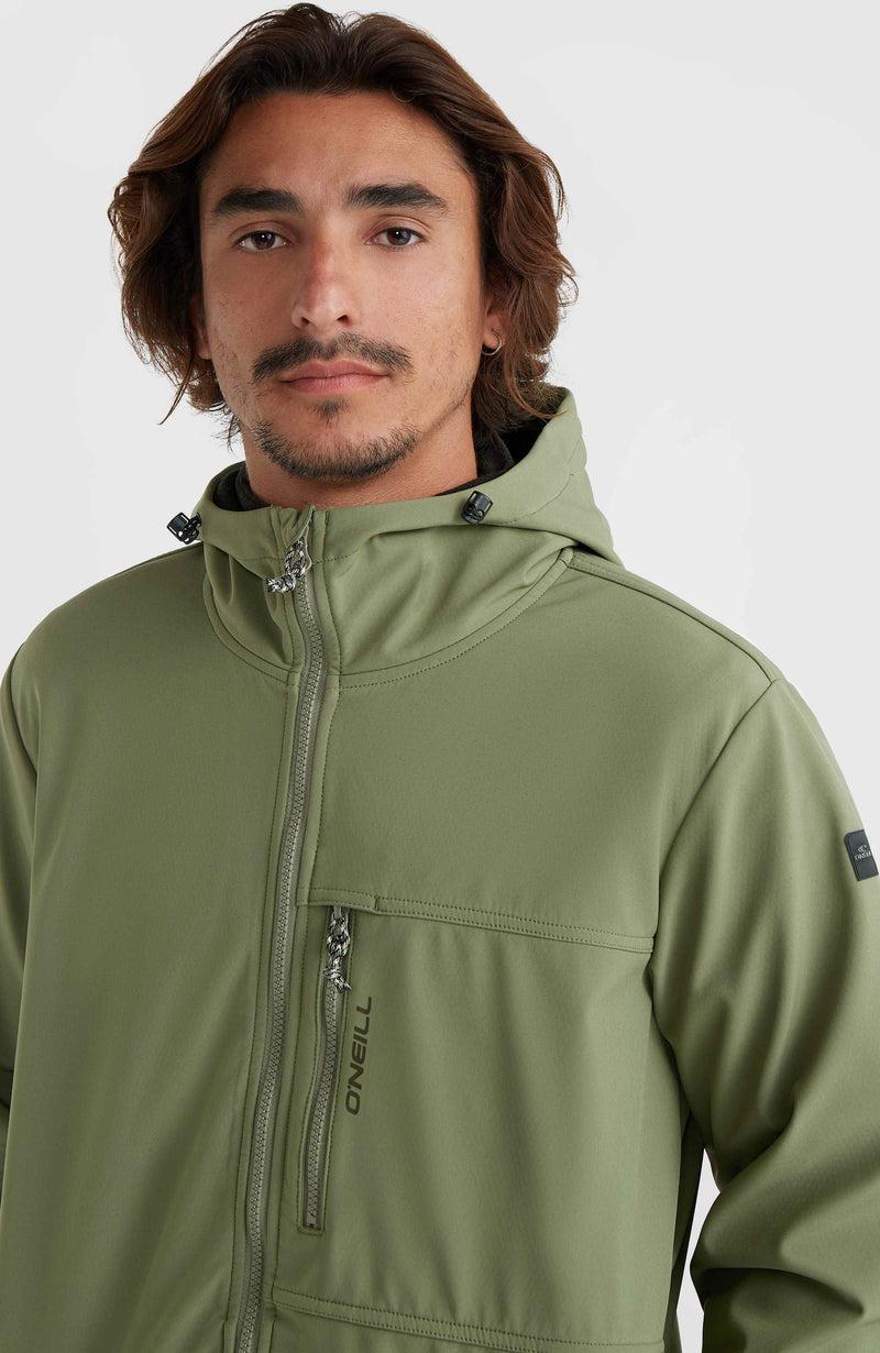 Oneill Men O'Neill TRVLR Series Softshell Jacket | Green