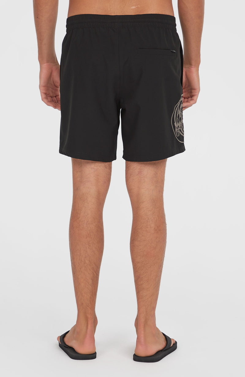 Oneill Men O'Riginals Cali Ocean 16'' Swim Shorts | Black