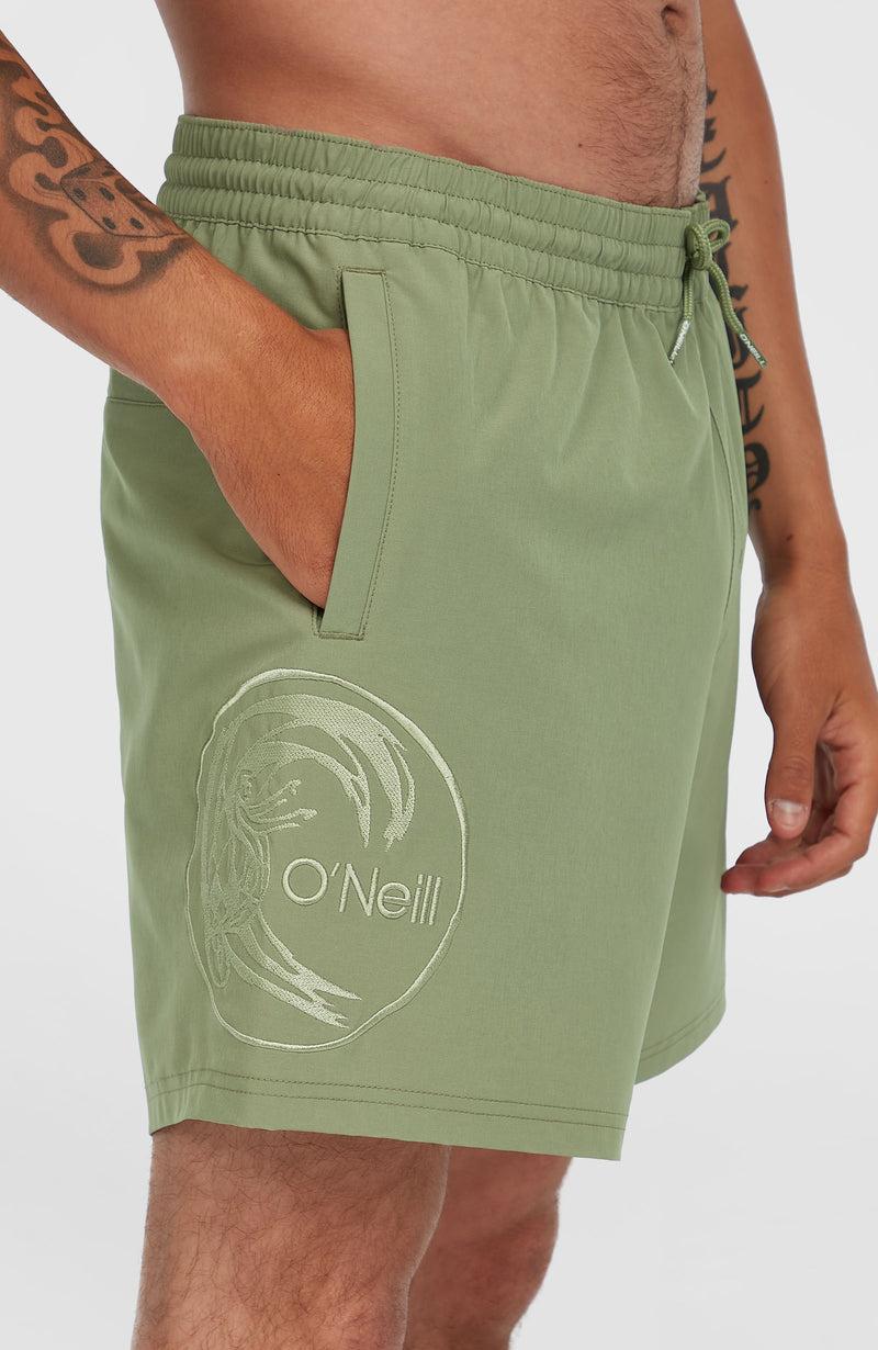 Oneill Men O'Riginals Cali Ocean 16'' Swim Shorts | Green