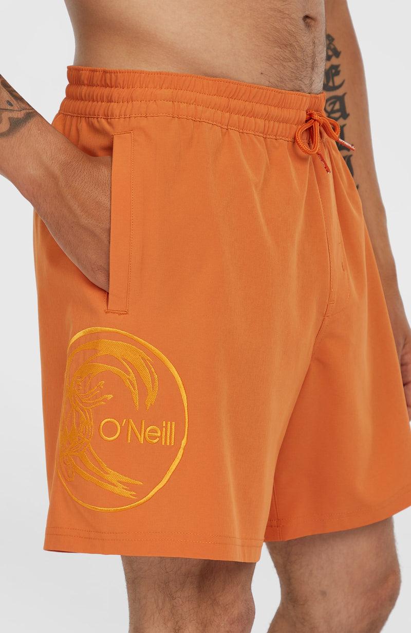 Oneill Men O'Riginals Cali Ocean 16'' Swim Shorts | Orange