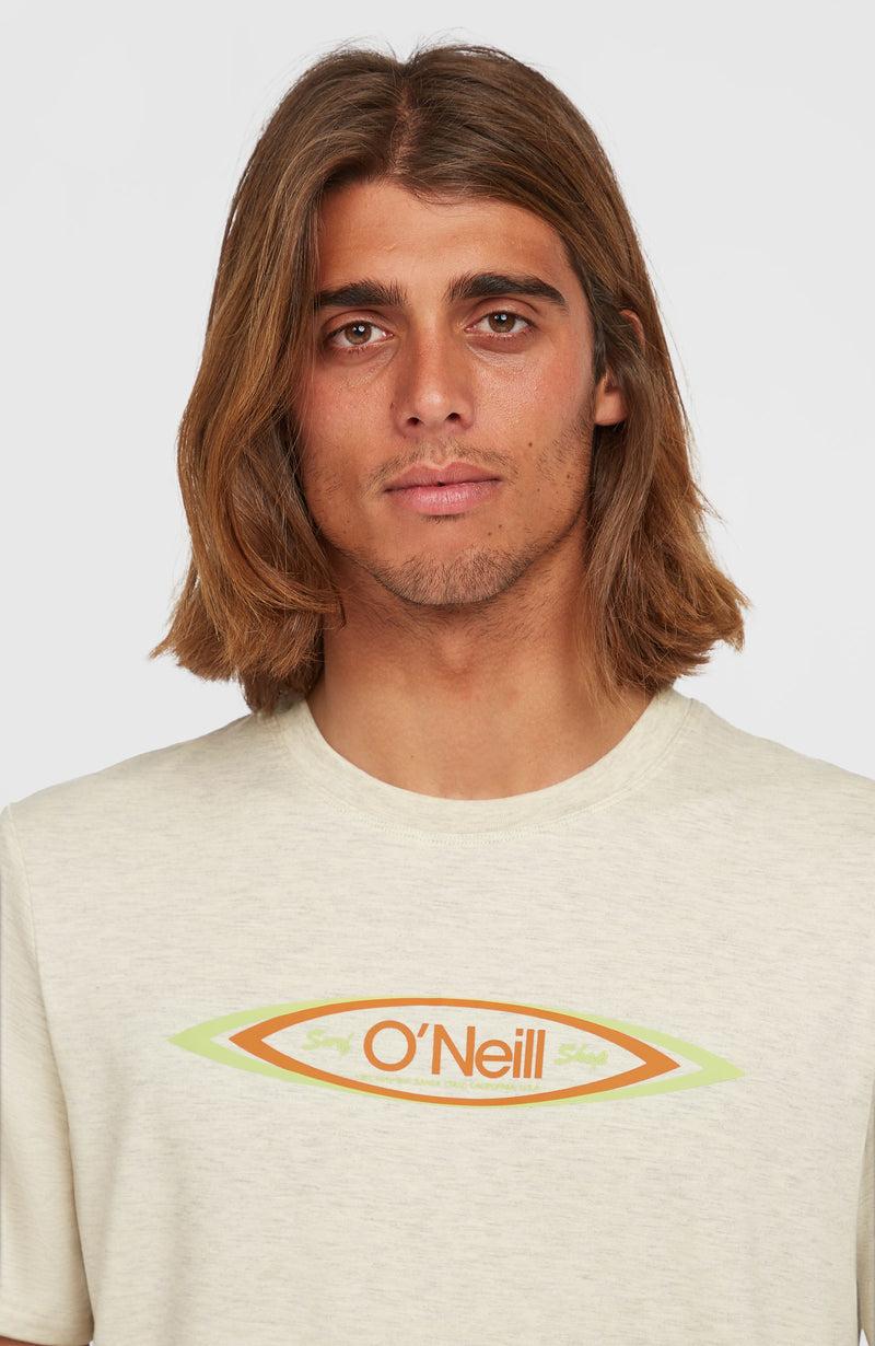 Oneill Men O'Riginals Hybrid Polygiene Graphic T-Shirt | Beige