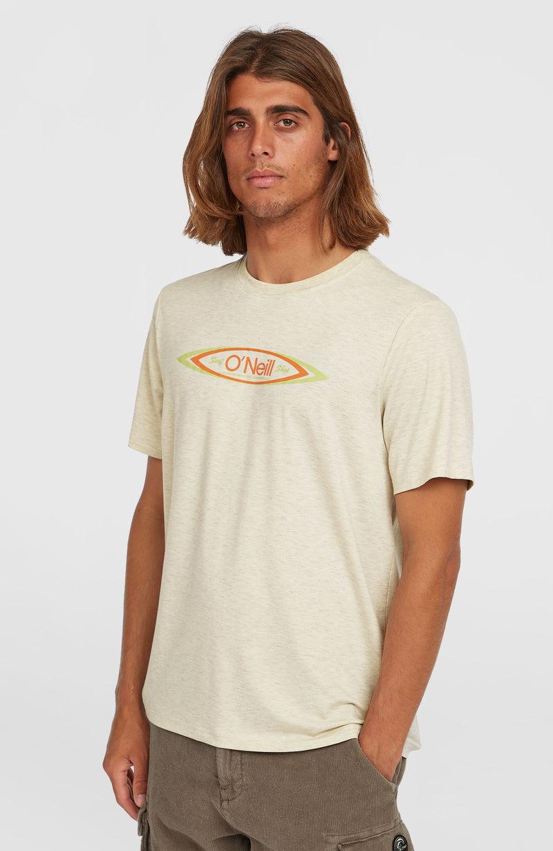 oneill Men O'Riginals Hybrid Polygiene Graphic T-Shirt | Beige