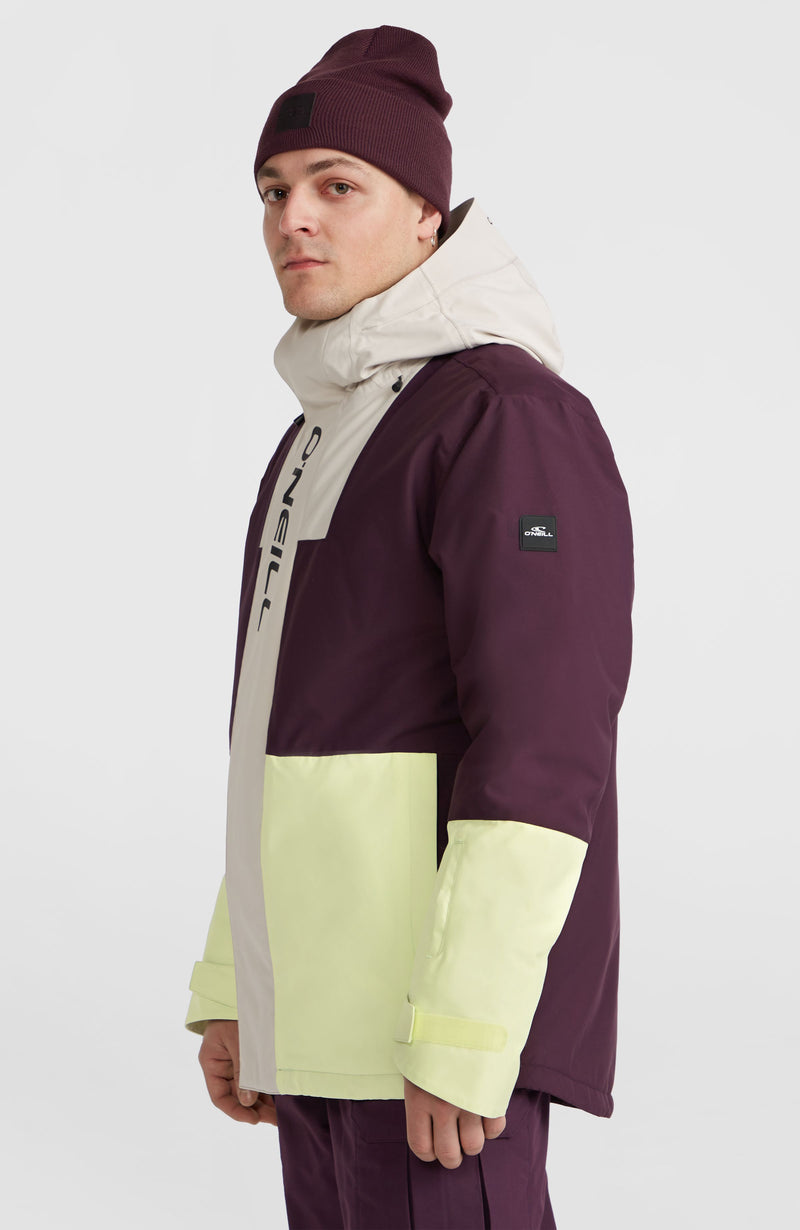 Oneill Men O'Riginals Hybrid Snow Jacket | Purple Mix