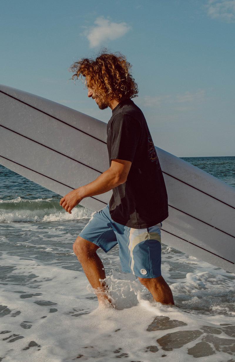 Oneill Men O'Riginals Longboard 19'' Boardshorts | Blue Mix