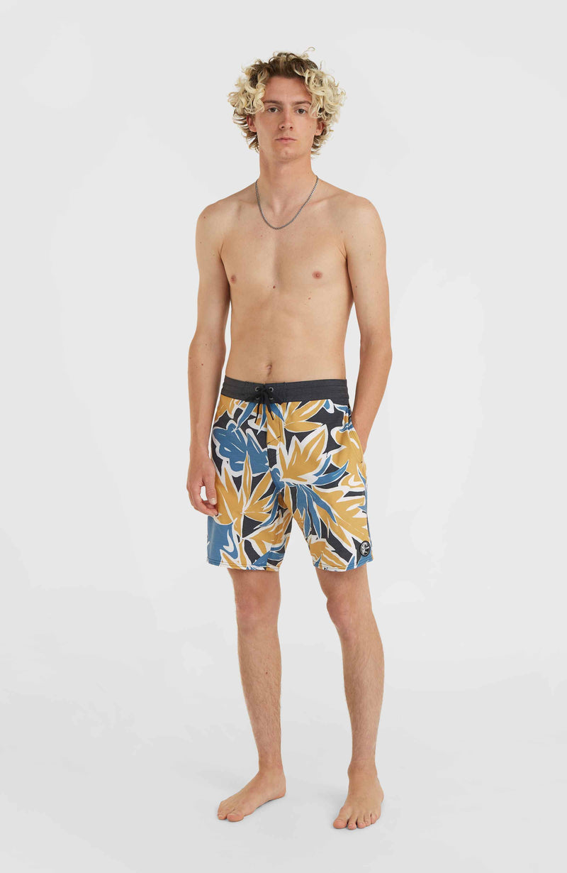 Oneill Men O'Riginals Print 18'' Cruzers Boardshorts | Black