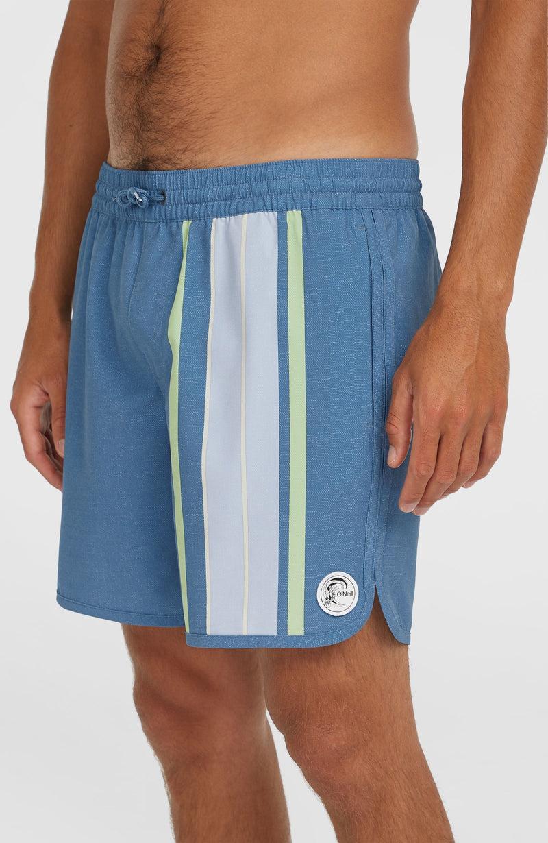 Oneill Men O'Riginals Scallop 16'' Swim Shorts | Blue Mix