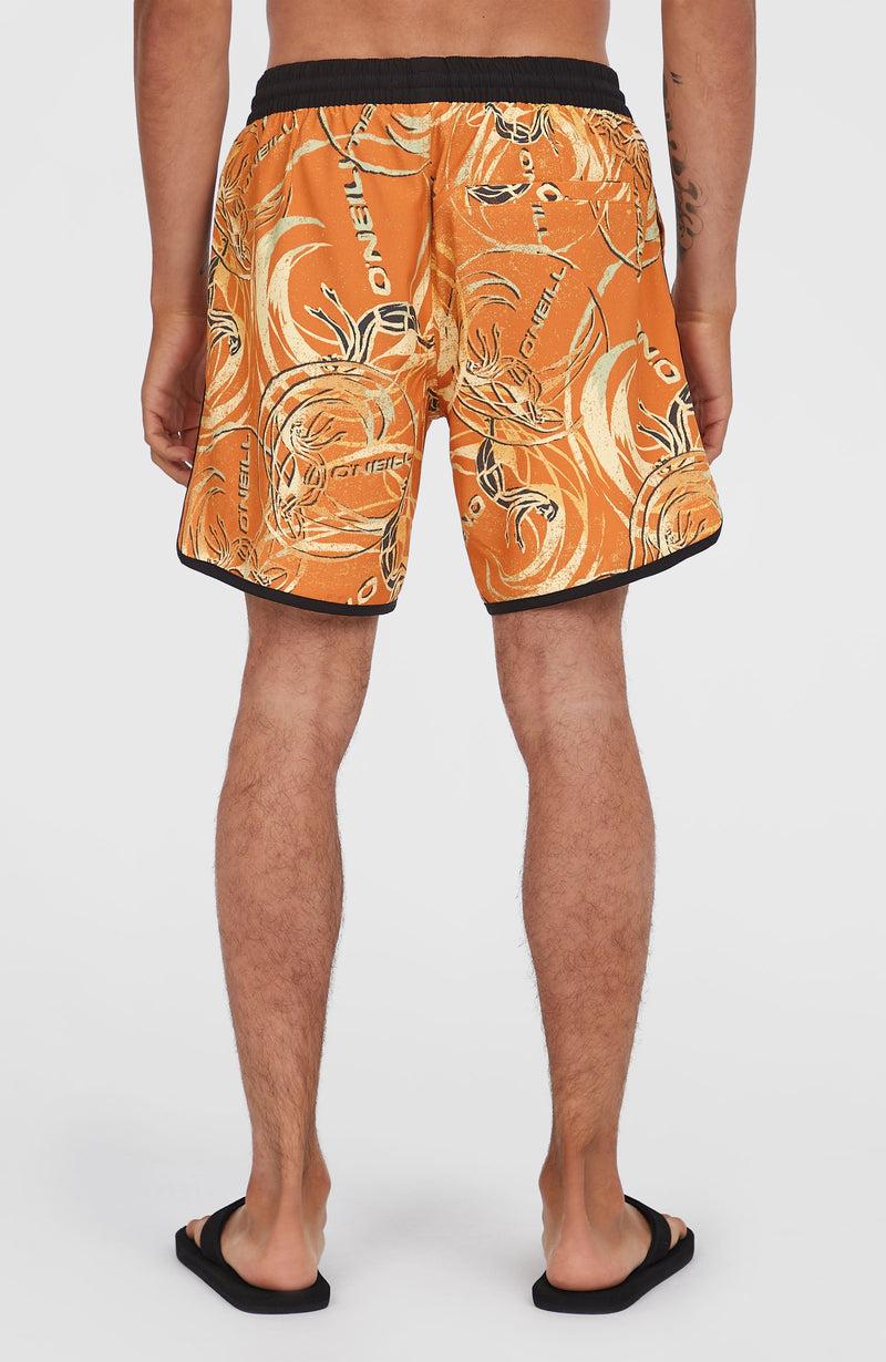 Oneill Men O'Riginals Scallop 16'' Swim Shorts | Orange