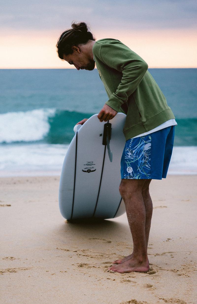 Oneill Men O'Riginals Side Panel 16'' Swim Shorts | Blue