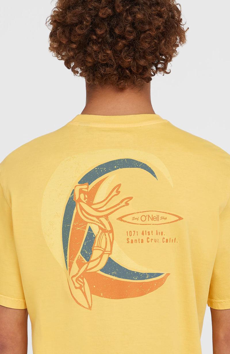 Oneill Men Originals Vintage Graphic T-Shirt | Yellow