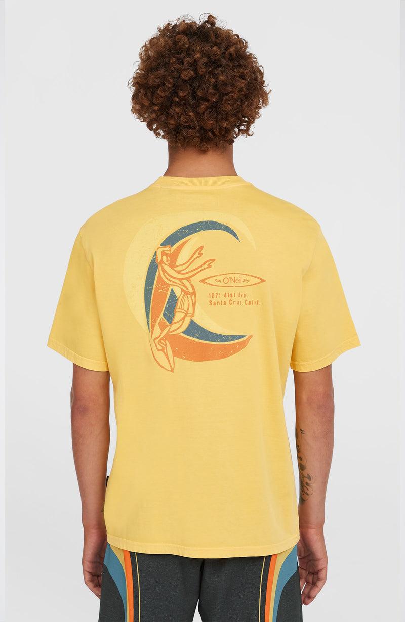 Oneill Men Originals Vintage Graphic T-Shirt | Yellow