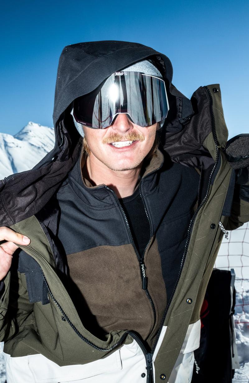 Oneill Men Utility Polartec® 200 Full-Zip Fleece | Green Mix