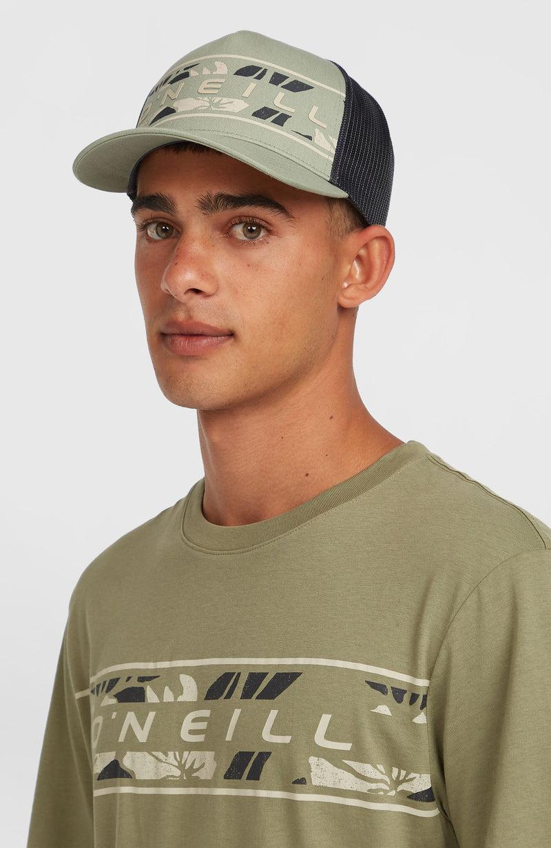 Oneill Flower Trucker Cap | Green
