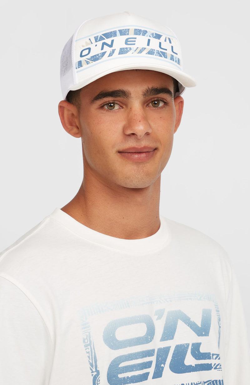 Oneill Flower Trucker Cap | White