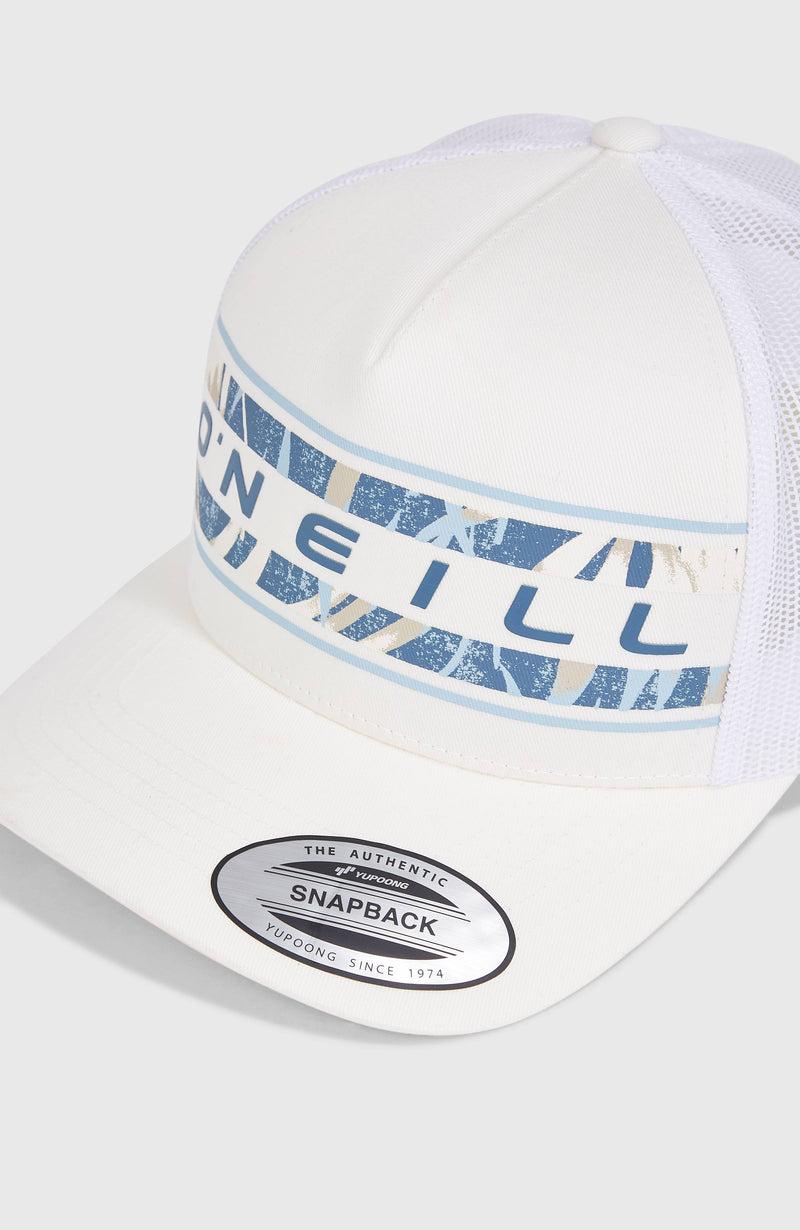 Oneill Flower Trucker Cap | White