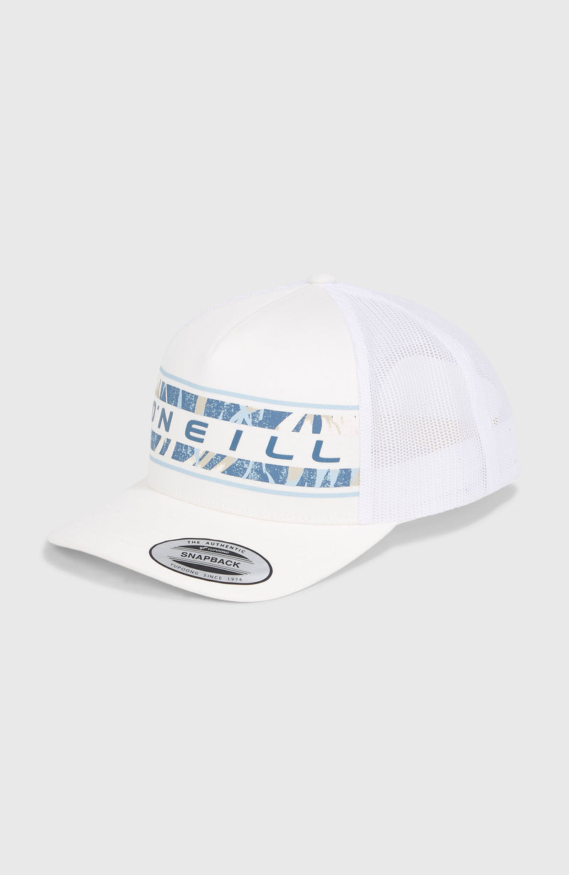 oneill Flower Trucker Cap | White