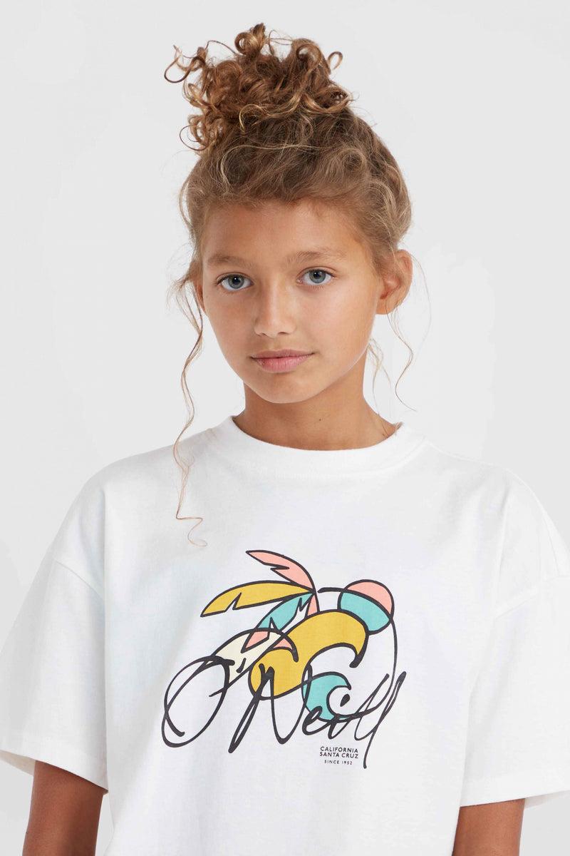 Oneill Kids Addy Graphic T-Shirt | White