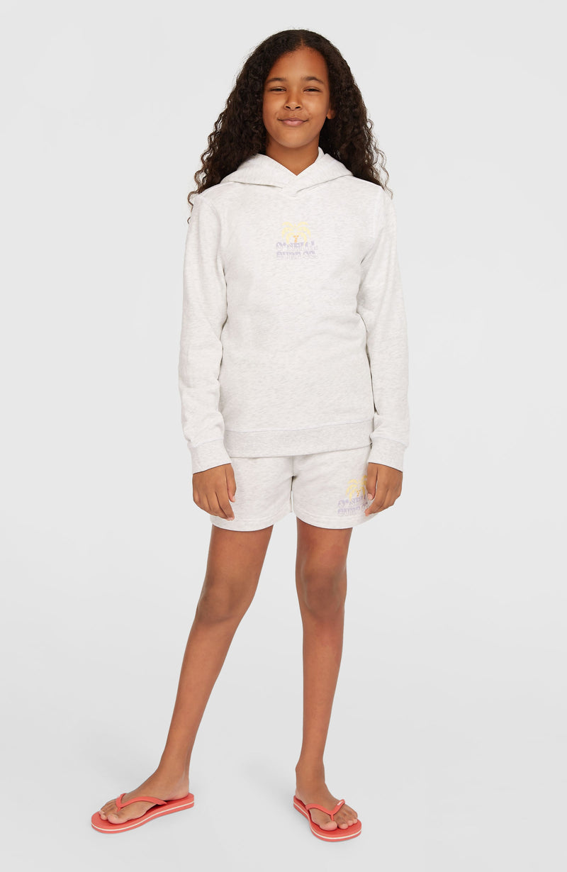 Oneill Kids Back Print Hoodie | White