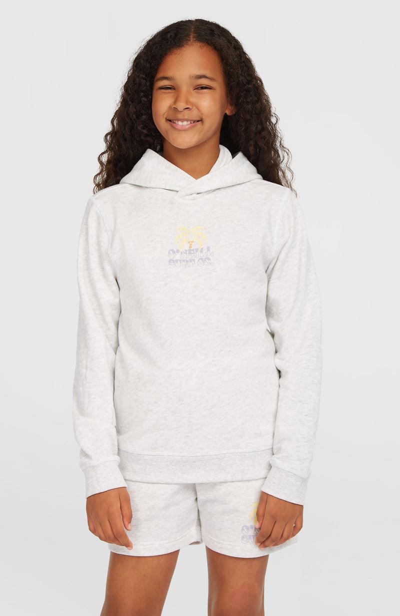 oneill Kids Back Print Hoodie | White
