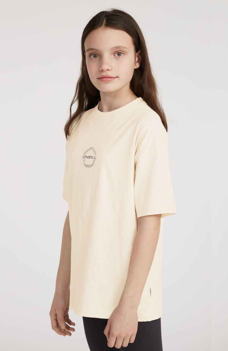 Oneill Kids Back Print T-Shirt | Beige