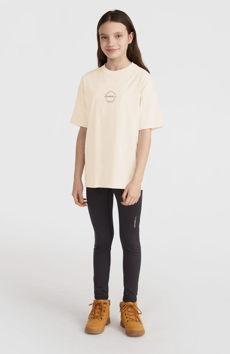 Oneill Kids Back Print T-Shirt | Beige