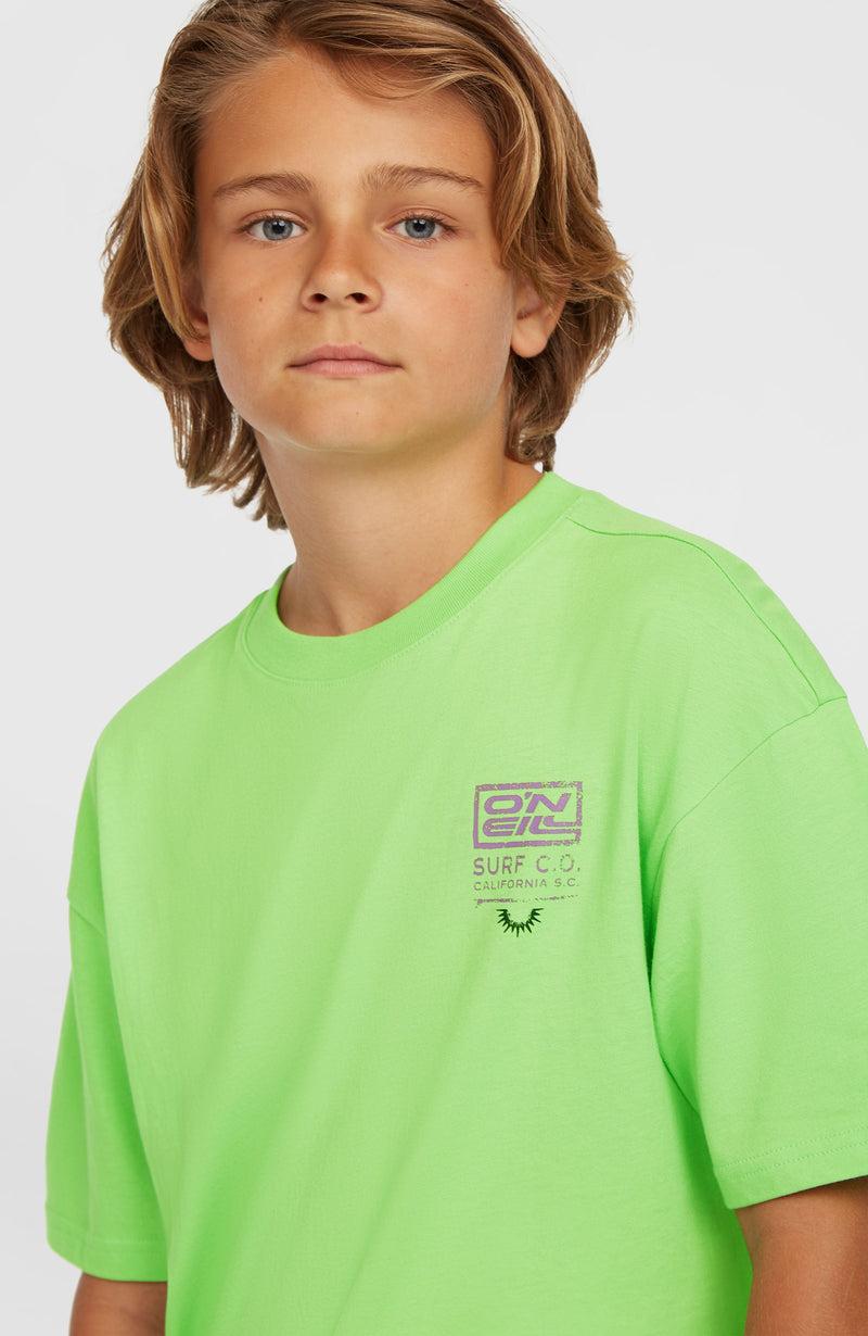 Oneill Kids Back Print T-Shirt | Green
